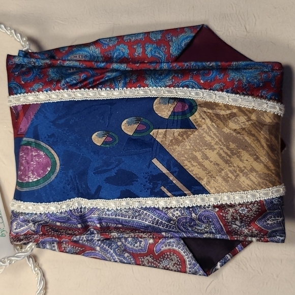 2 Handmade SILK TIE PURSES - Picture 10 of 16